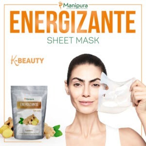 rotina coreana Sheet mask energizante