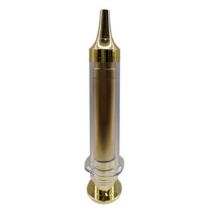 frasco syringe dourado